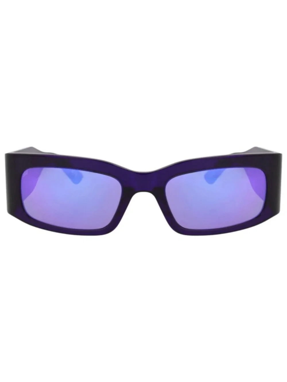 New Balenciaga Women's Sunglasses Square Rectangle Recycled Acetate Frame Unisex